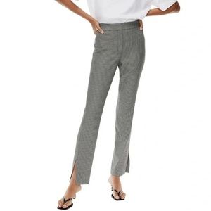Babaton Aritzia black/white checkered pants